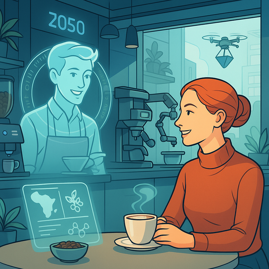 The Café Experience in 2050: A Glimpse Into the Future of Coffee