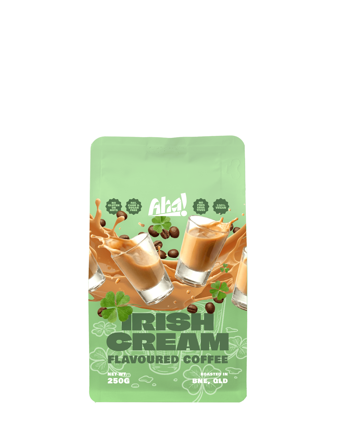 AHA! IRISH WHISKEY FLAVOURED COFFEE