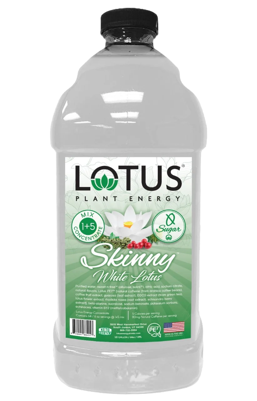 Skinny White Lotus Energy Concentrate (Zero Sugar) – Private 