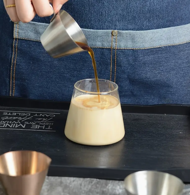 Steel Measuring Cup shot glass with Handle