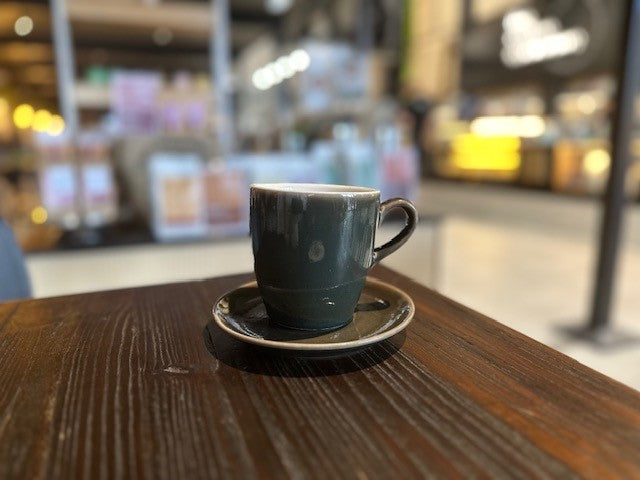 Olive Green Mug & Saucer Set - 180ML