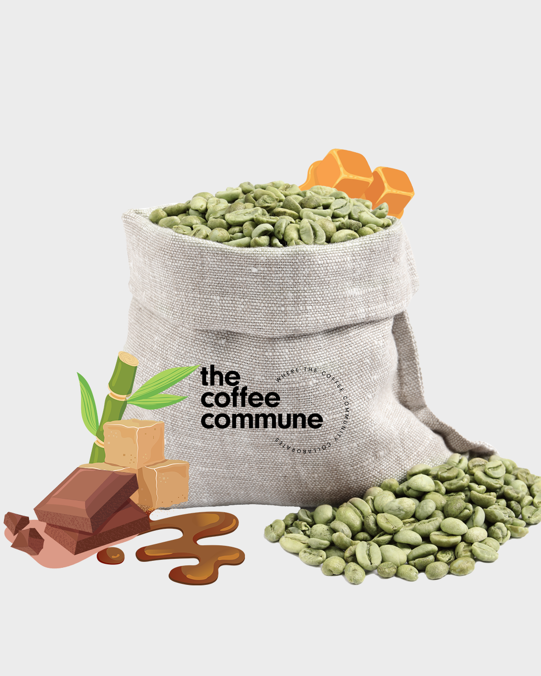CARAMELO CAFE GREEN COFFEE BLEND