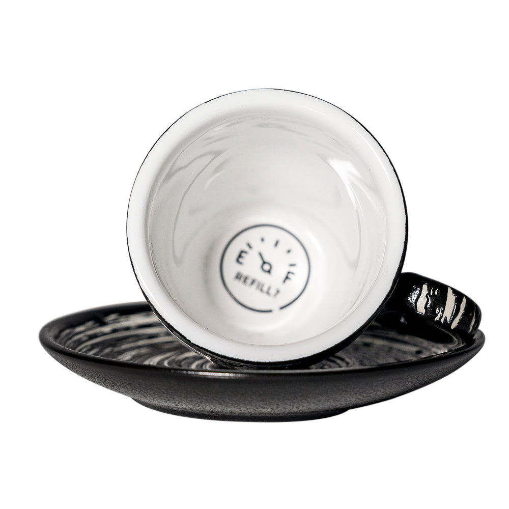 Tulip Cappuccino Cup & Saucer Set - 220ML