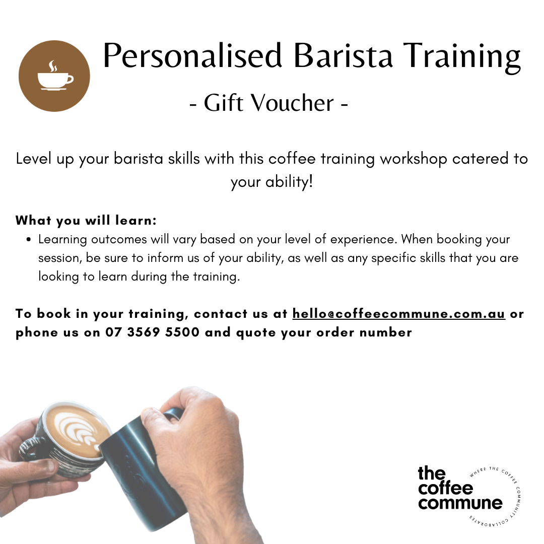 Personalised Barista Training Voucher