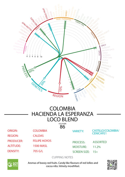 Colombia - Hacienda La Esperanza - "Loco Blend"