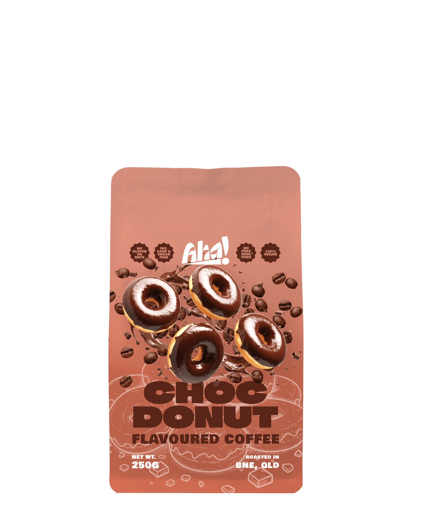 AHA! CHOCOLATE DONUT COFFEE