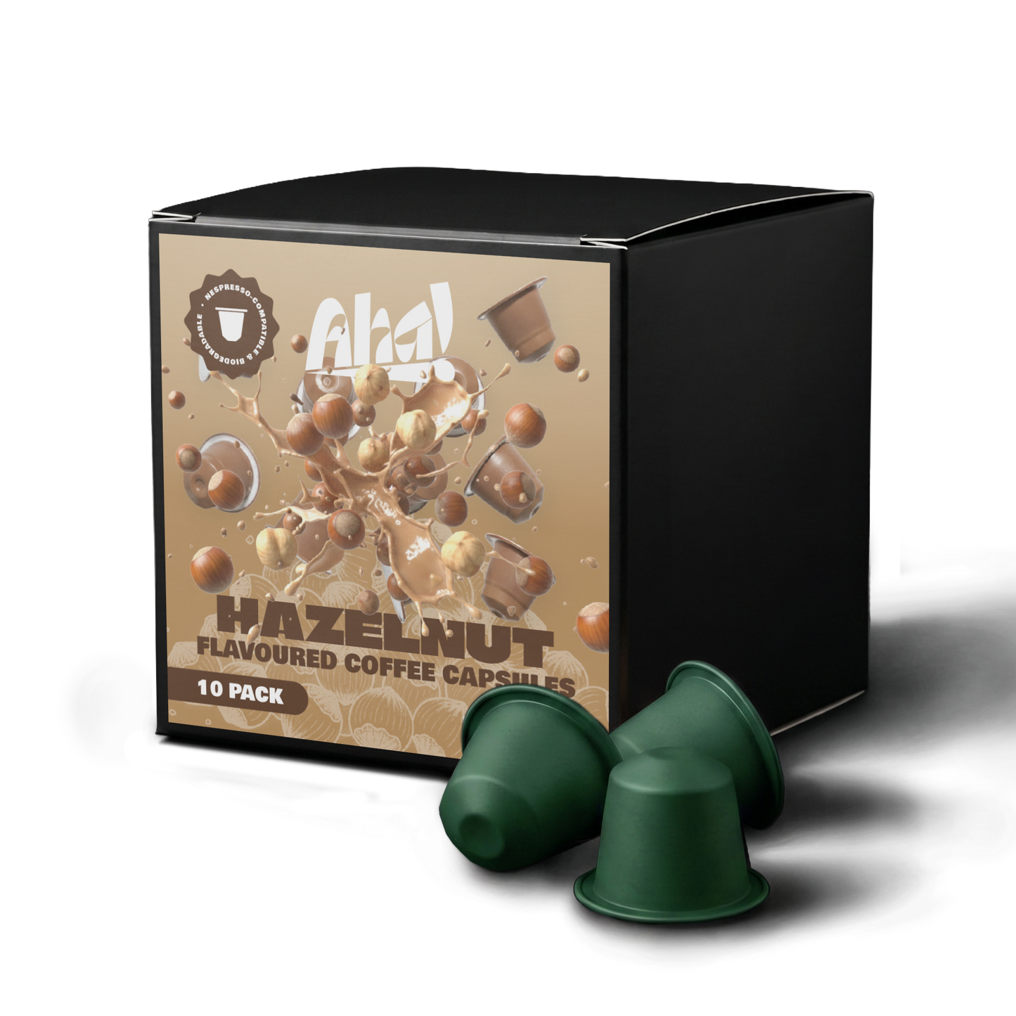 Aha! Hazelnut Nespresso Compatible Capsules