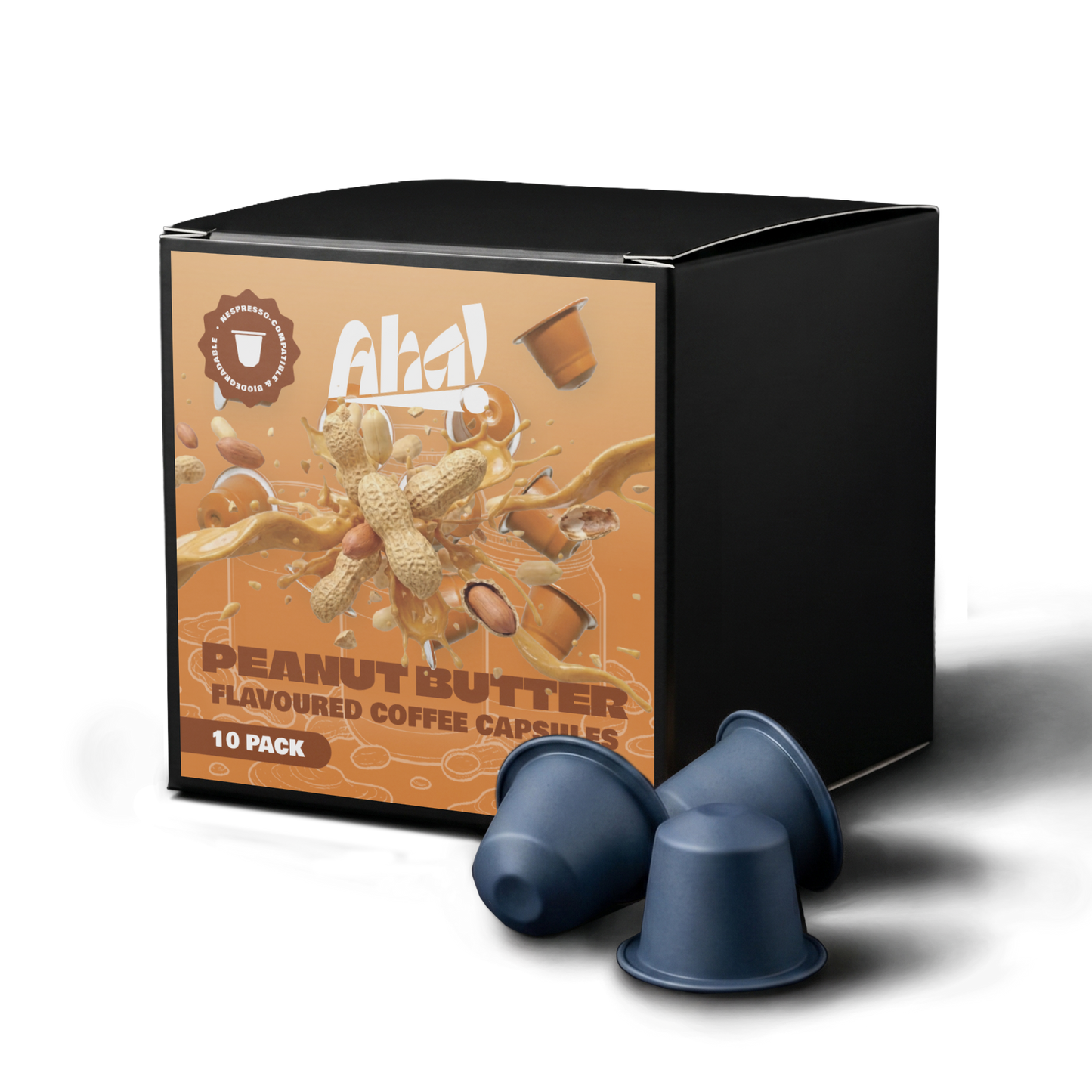 Aha! Peanut Butter Nespresso Compatible Capsules