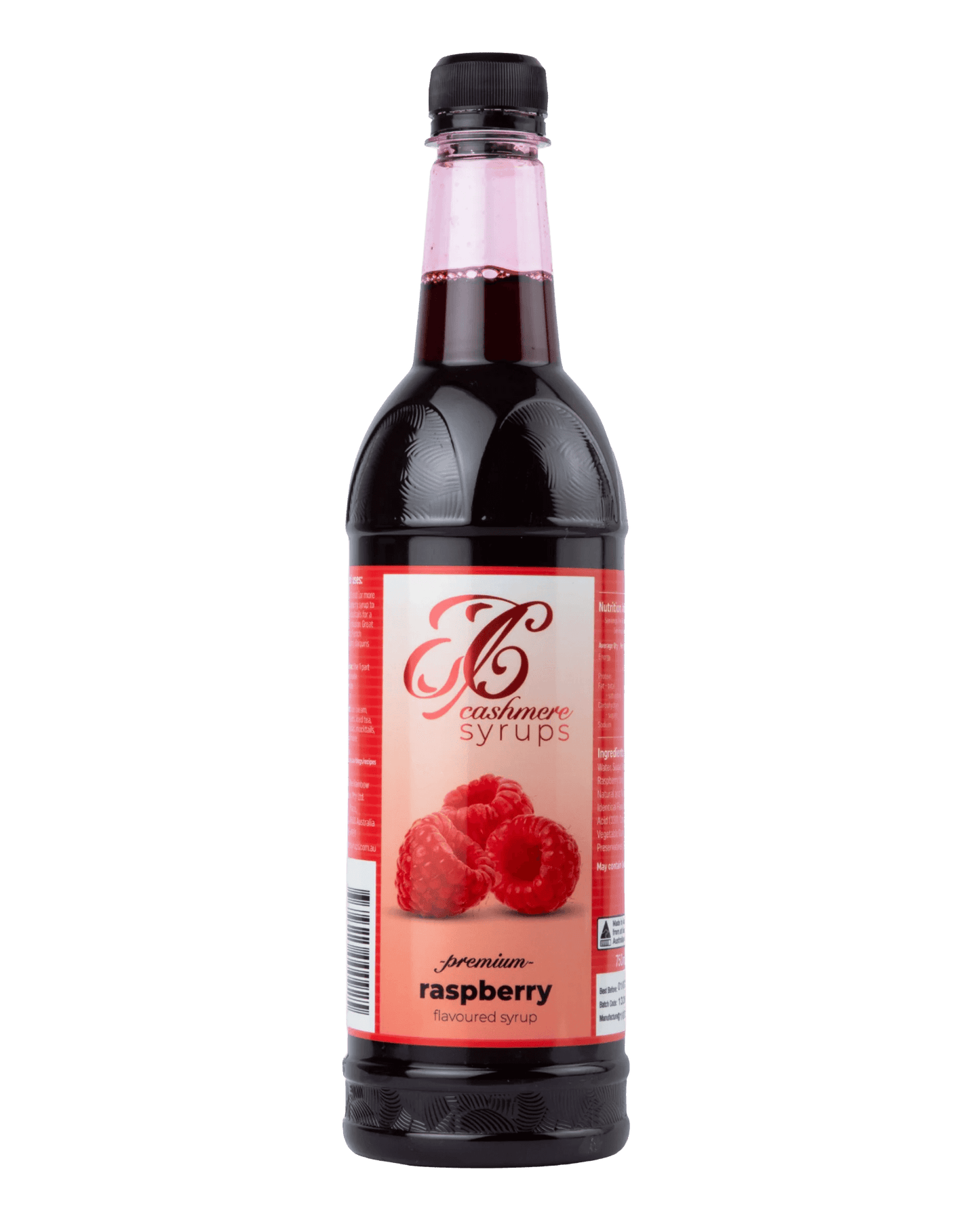 Cashmere Raspberry Syrup 750ml