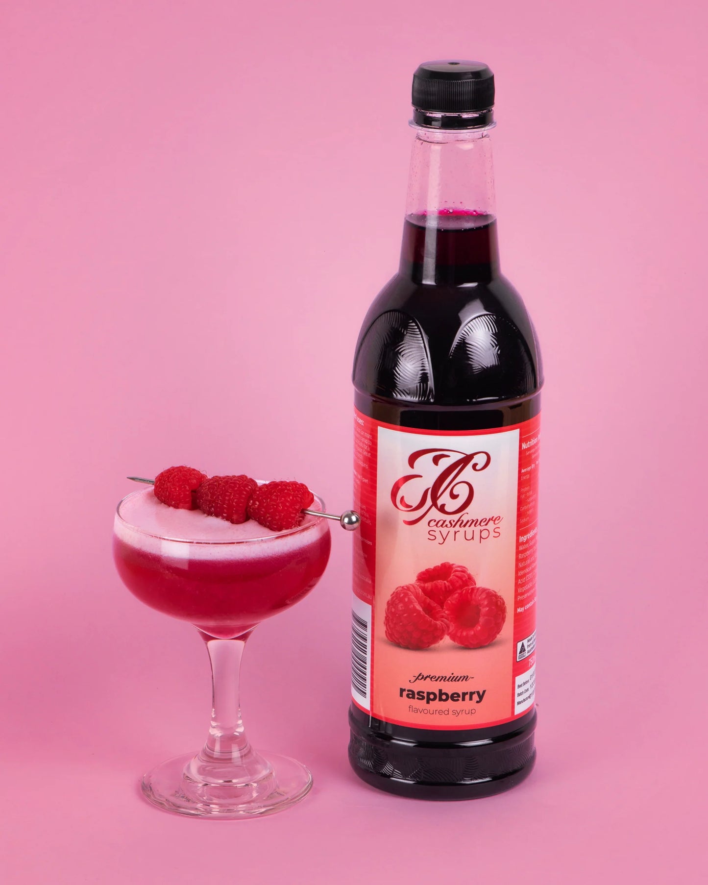 Cashmere Raspberry Syrup 750ml