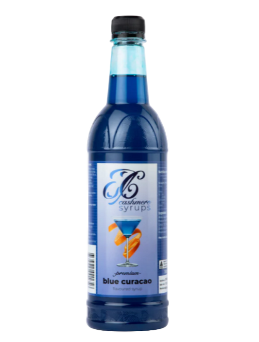 Cashmere Blue Curacao Syrup 750ml