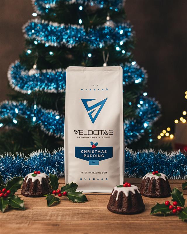 Velocitas Christmas Plum Pudding Flavoured Coffee