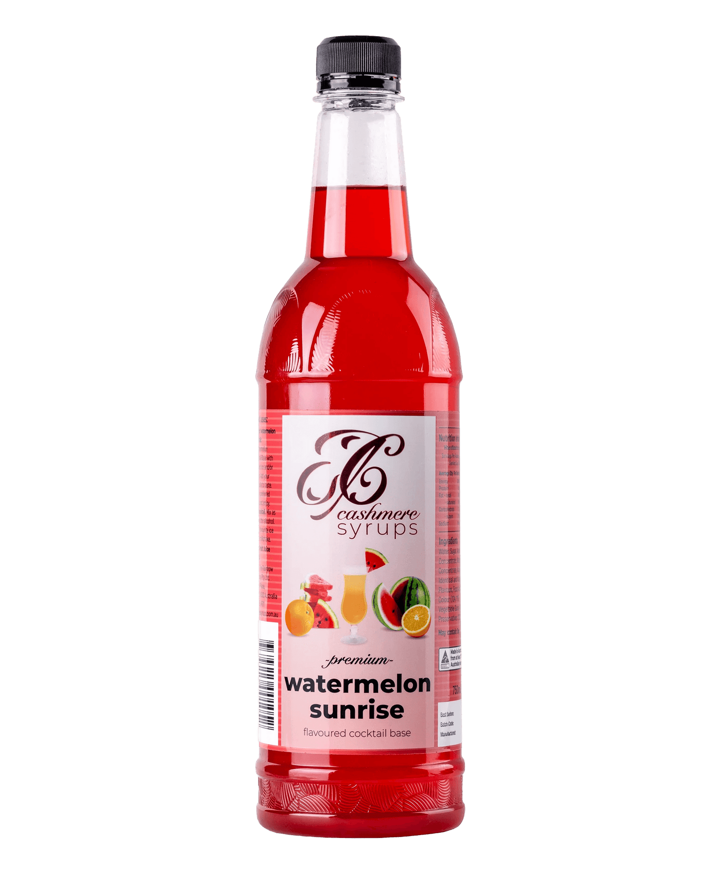 Cashmere Watermelon Sunrise Syrup 750ml