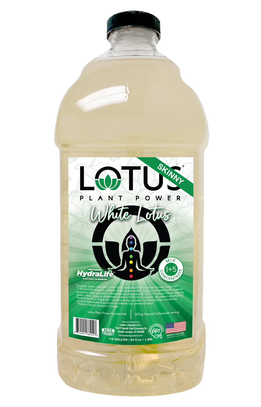 Skinny White Lotus Energy Concentrate (Zero Sugar)