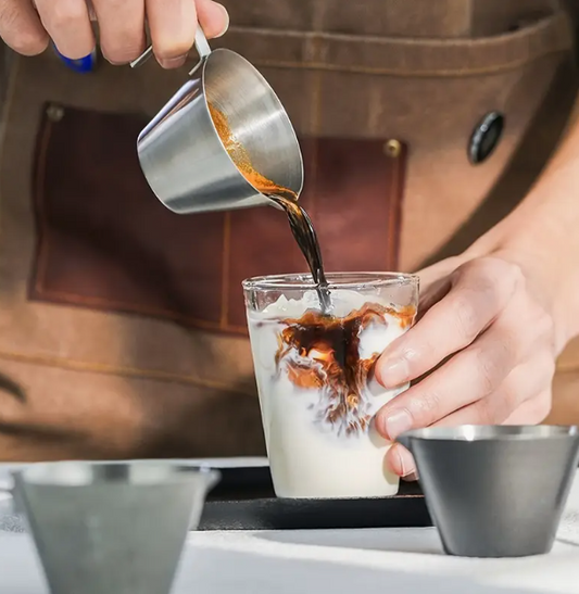 Steel Measuring Cup shot glass with Handle