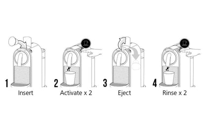 Cafetto Organic Eco Capsule Cleaning Pods