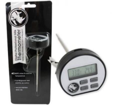 Digital Professional Milk Jug Thermometer | Rhino