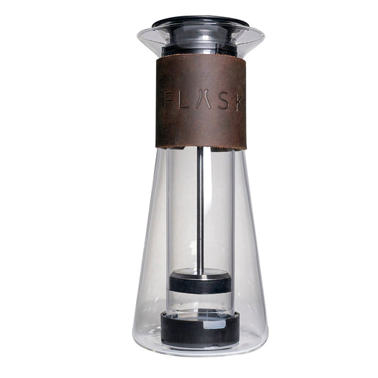 Flask Coffee Press - Glass - 17oz